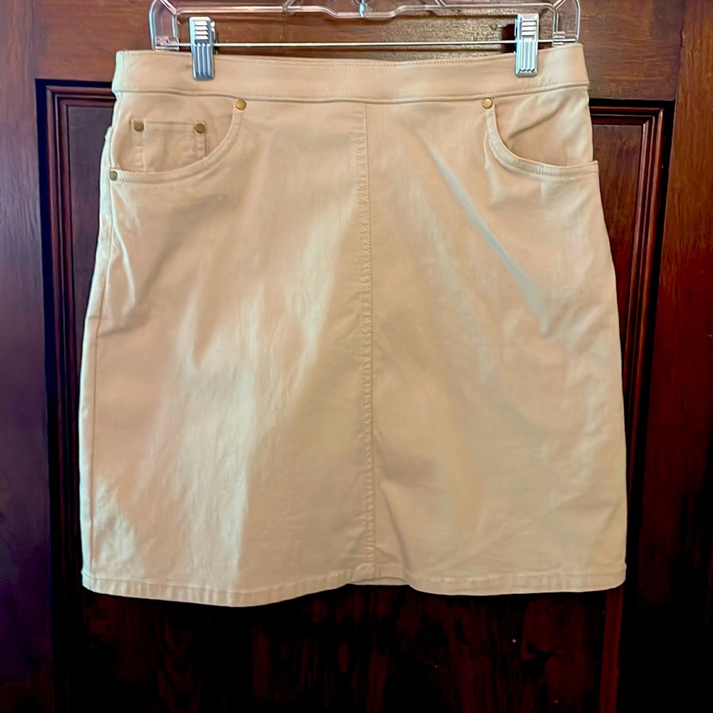 BOGO 50% off summer sale. 
Khaki colored skirt with shorts